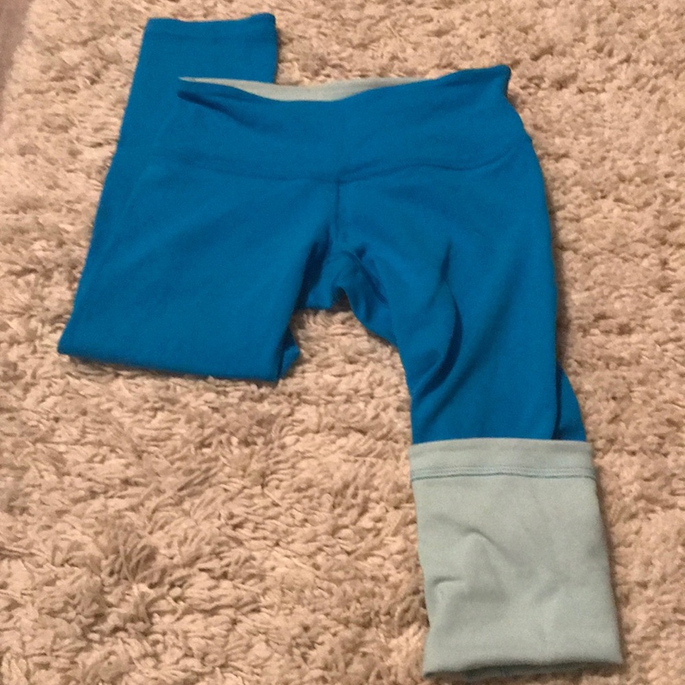 Blue reversible Wunder Unders. Size 2